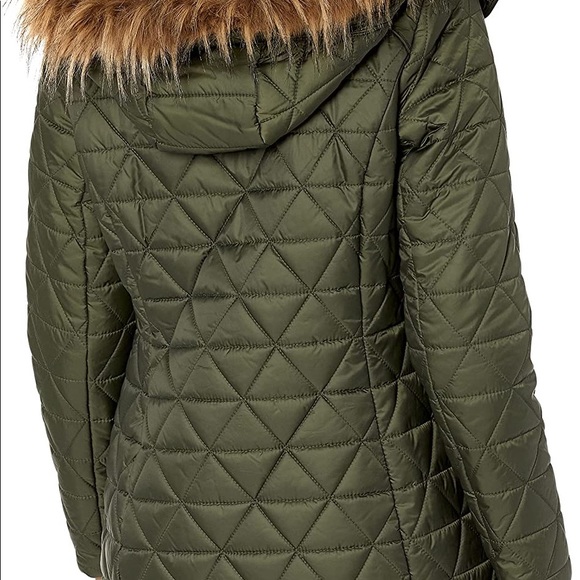 Khaki winter jacket - Picture 2 of 5